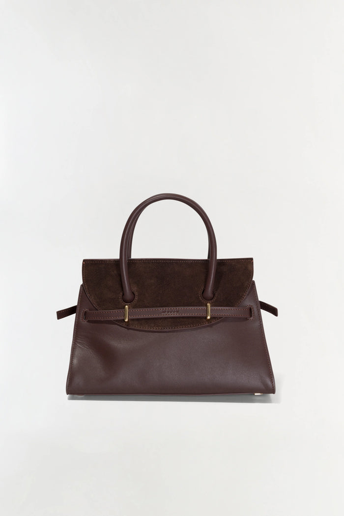 Simkhai River Suede Top Handle Bag