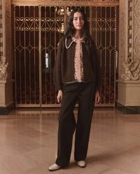 The Great Crochet Collar Cardigan