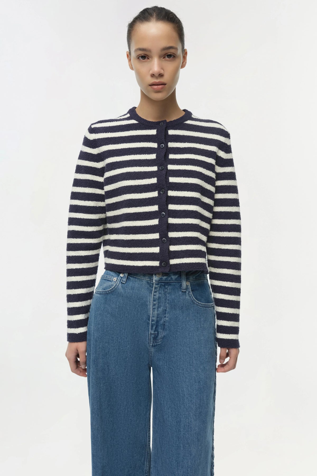 Simkhai Harland Stripe Cardigan