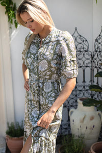 Emerson Fry Lucy Arles Gothic Print Dress