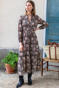 Emerson Fry Frances Thalia Organic Print Dress