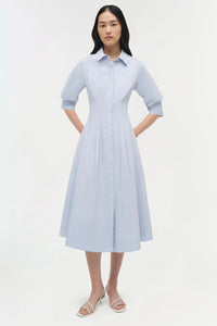 Simkhai Jazz Pintuck Mini Dress