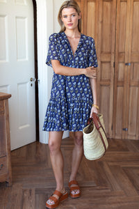 Emerson Fry Isla Pressed Poppies Floral Dress