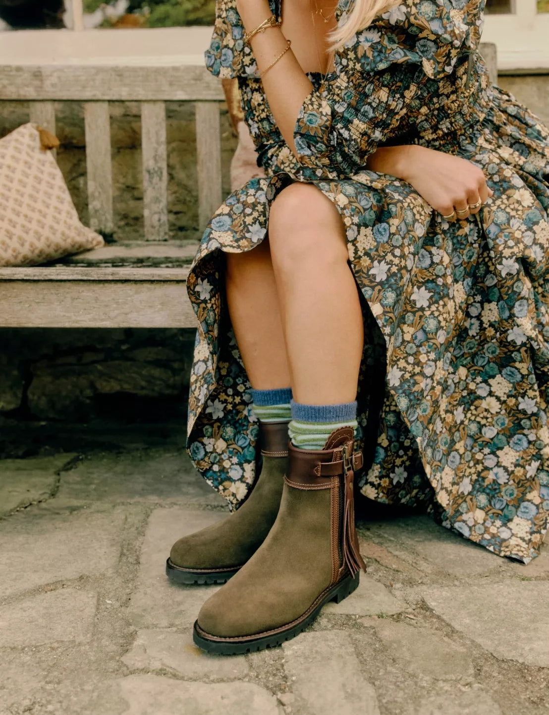 Penelope Chilvers Cropped Tassel Boot