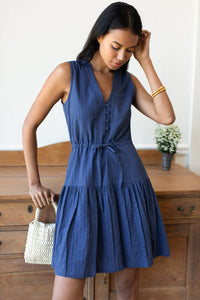 Emerson Fry Basque Short Sundress
