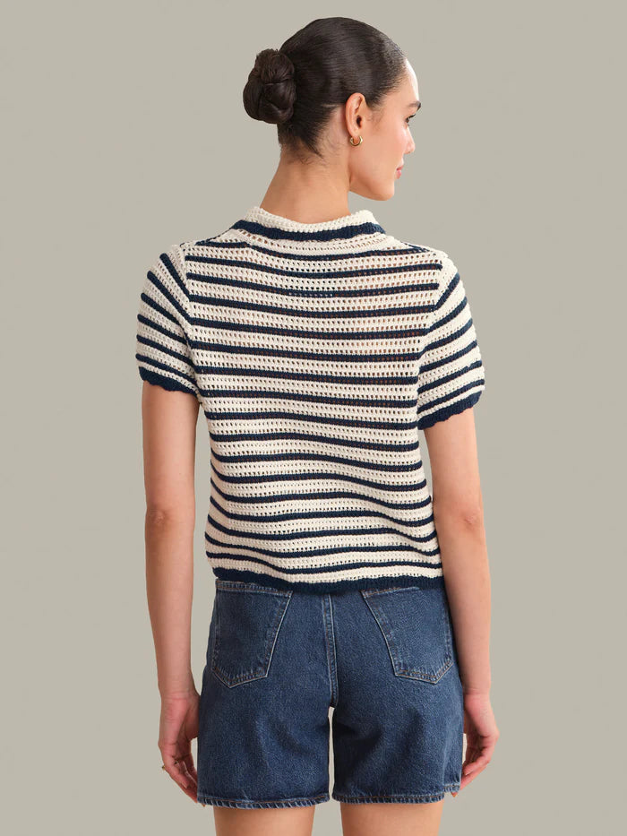 525 America Leilani Striped Cardigan