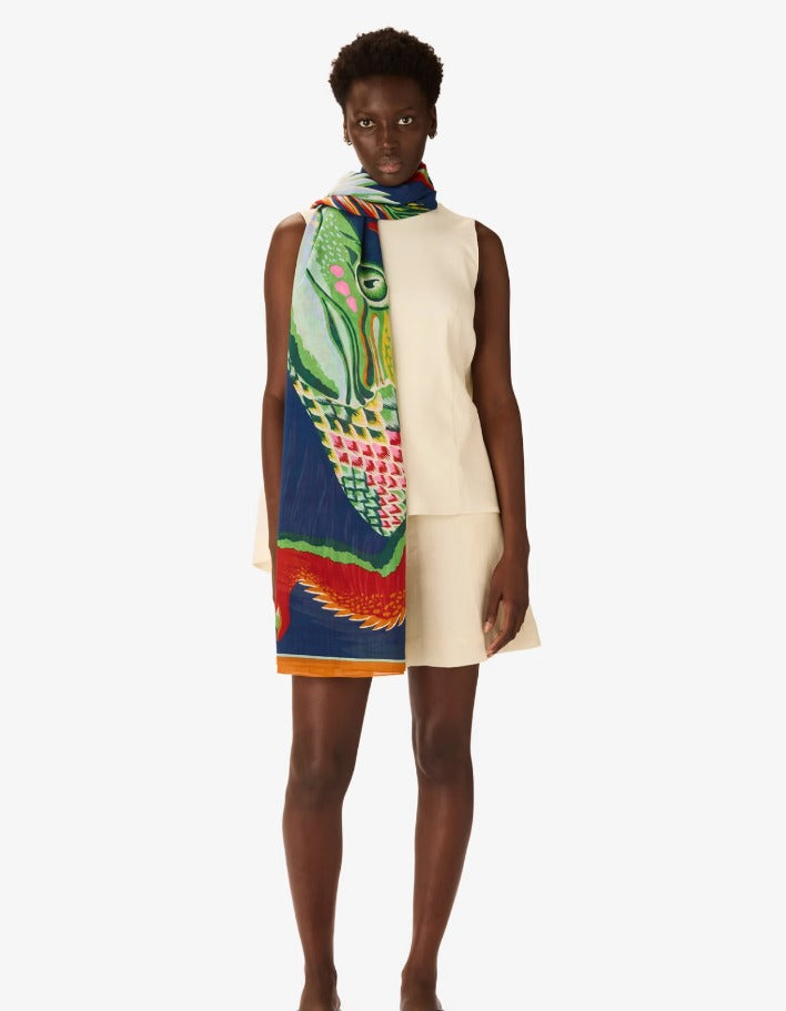 Inoui Editions Crocodile Scarf