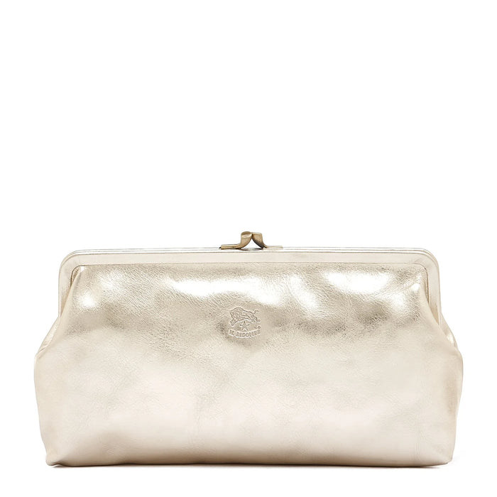 Il Bisonte Leather Clutch