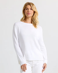 Pura Cashmere Everyday Cotton Crew