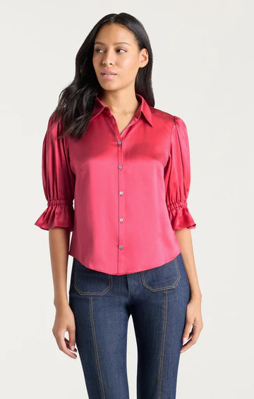 Cinq A Sept Fiona Silk Top