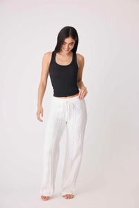 P.J. Salvage Cable Knit Lounge Pant