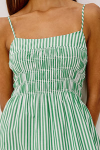 Rails Primrose Emerald Stripe Dress