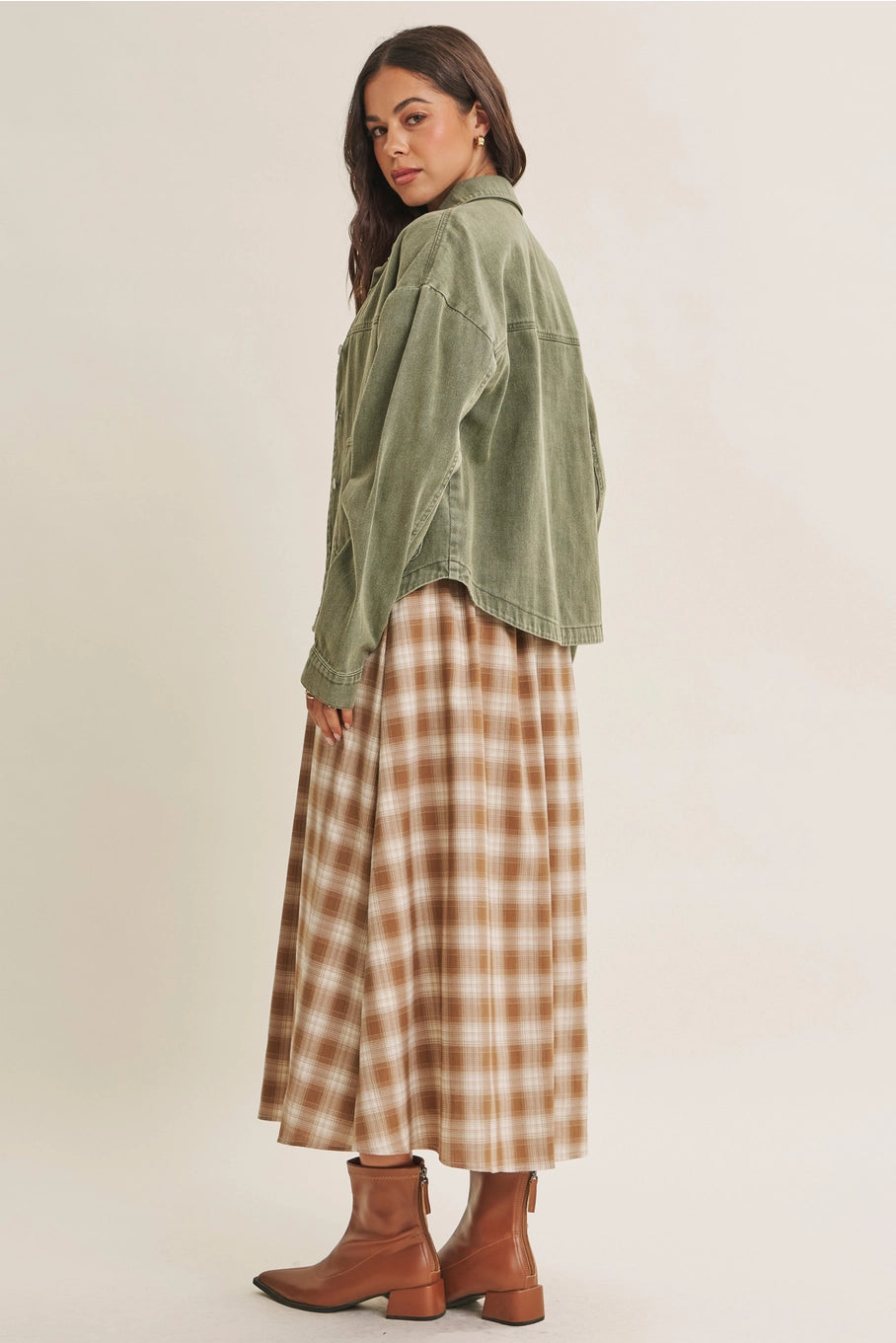 In February Cotton Twill Utility Jacket