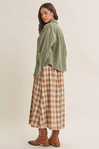 In February Cotton Twill Utility Jacket