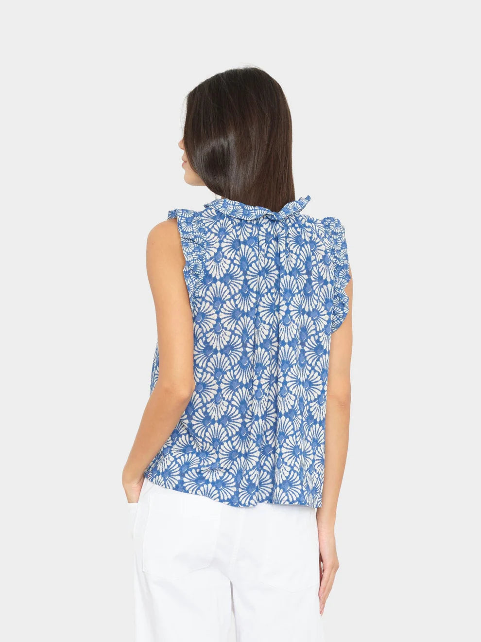 Xirena Cobalt Shell Bex Top