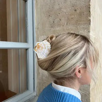 Solar Eclipse Hand Painted Hair Clips