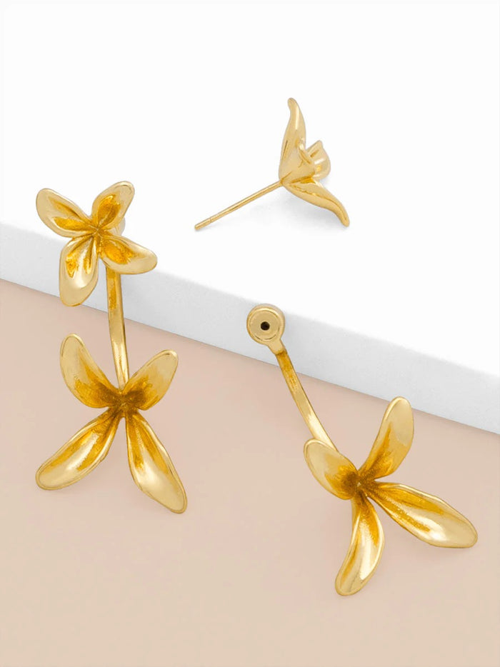RHO Jewelry Lily Flower Stud Earring