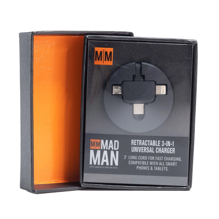 Mad Men Retractable USB Charger