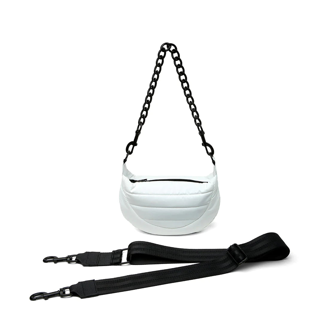 Think Royln Tiny Dancer - Small Black Liquid One Size: Handbags
