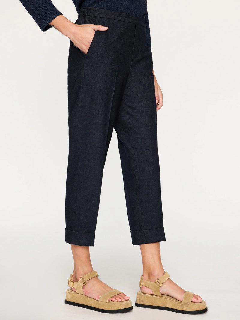 Brochu Walker Navy Westport Brushed Pant