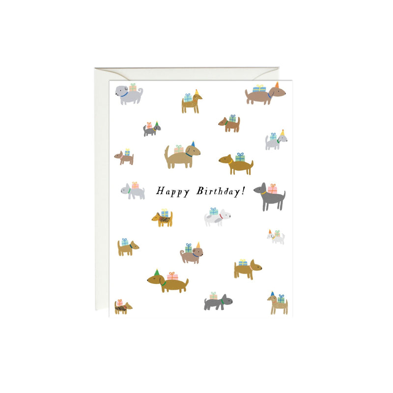 Birthday Dogs Card