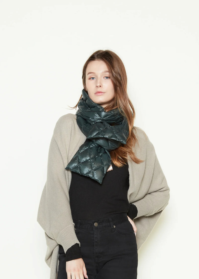 Look by M Down Puffer Scarf