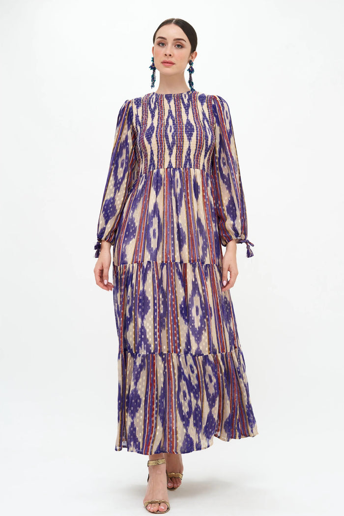 Oliphant Smocked Top Maxi Dress