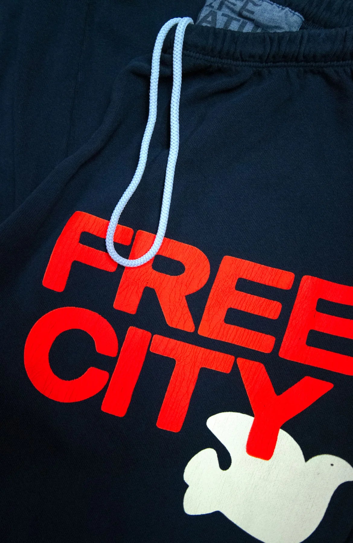 Large Logo Sweatpants - FREE CITY, Luxury Designer Fashion