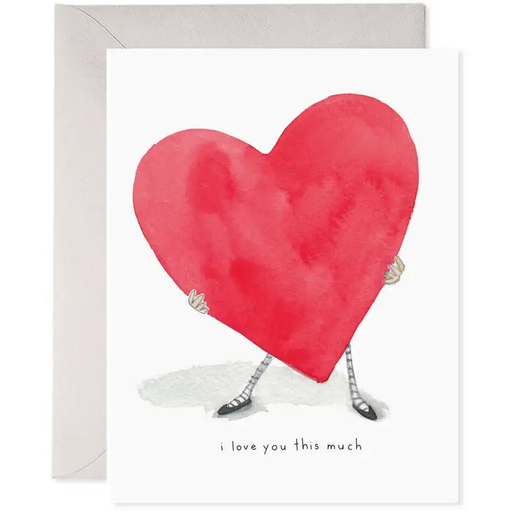 E.Frances I Love You This Much Greeting Card