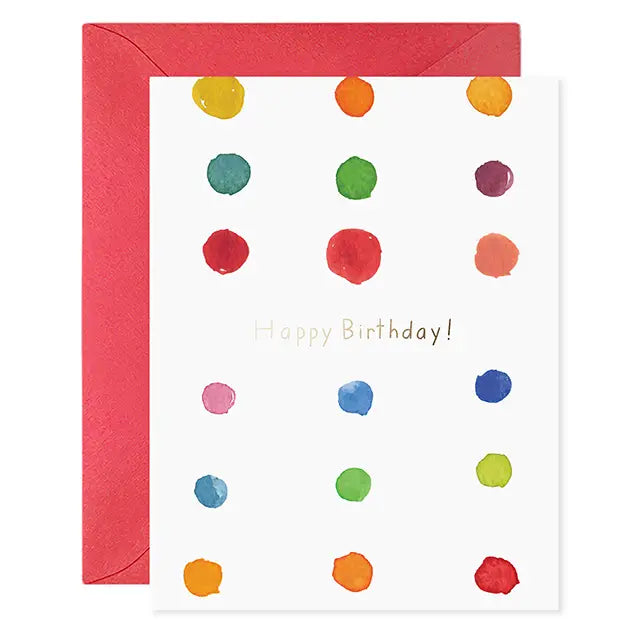 E.Frances Dots Birthday Card