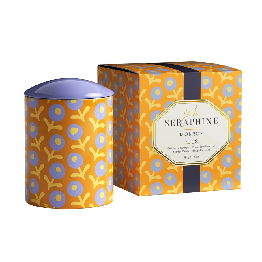 L 'or de Seraphine Monroe Medium Ceramic Jar Candle