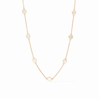 Julie Vos Mother of Pearl Valencia Station Necklace
