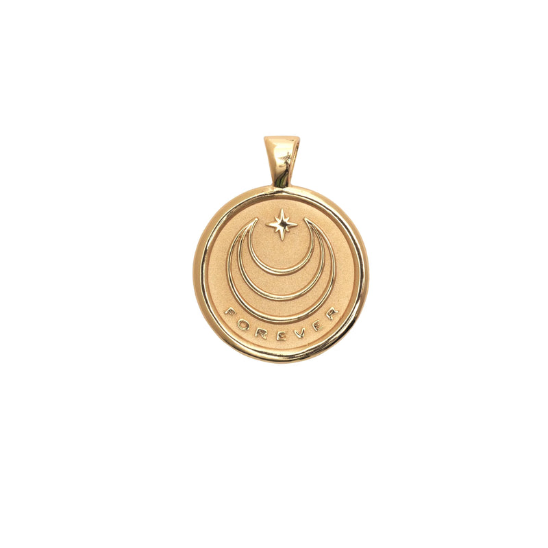 Jane Win Small Forever Coin Pendant