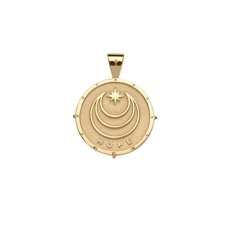 Jane Win Small Hope Coin Pendant
