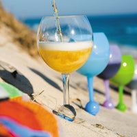 Beach Glass Original Floating Wine Glass