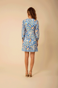 Hale Bob Brianna Paisley Print Dress