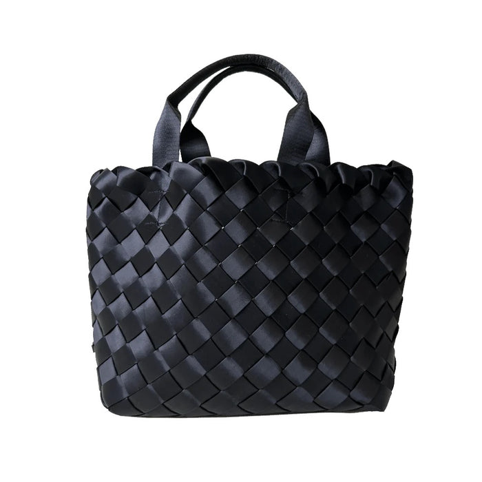 Ahdorned Layla Woven Satin Tote