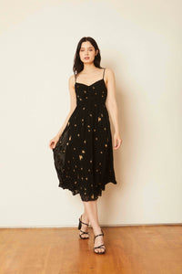 Caballero Viola Starry Night Jacquard Dress