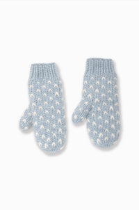 Look by M Little Hearts Fair Isle Mittens
