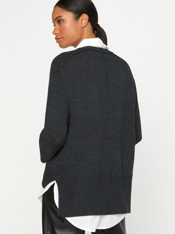 Brochu Walker V-Neck Layered Pullover