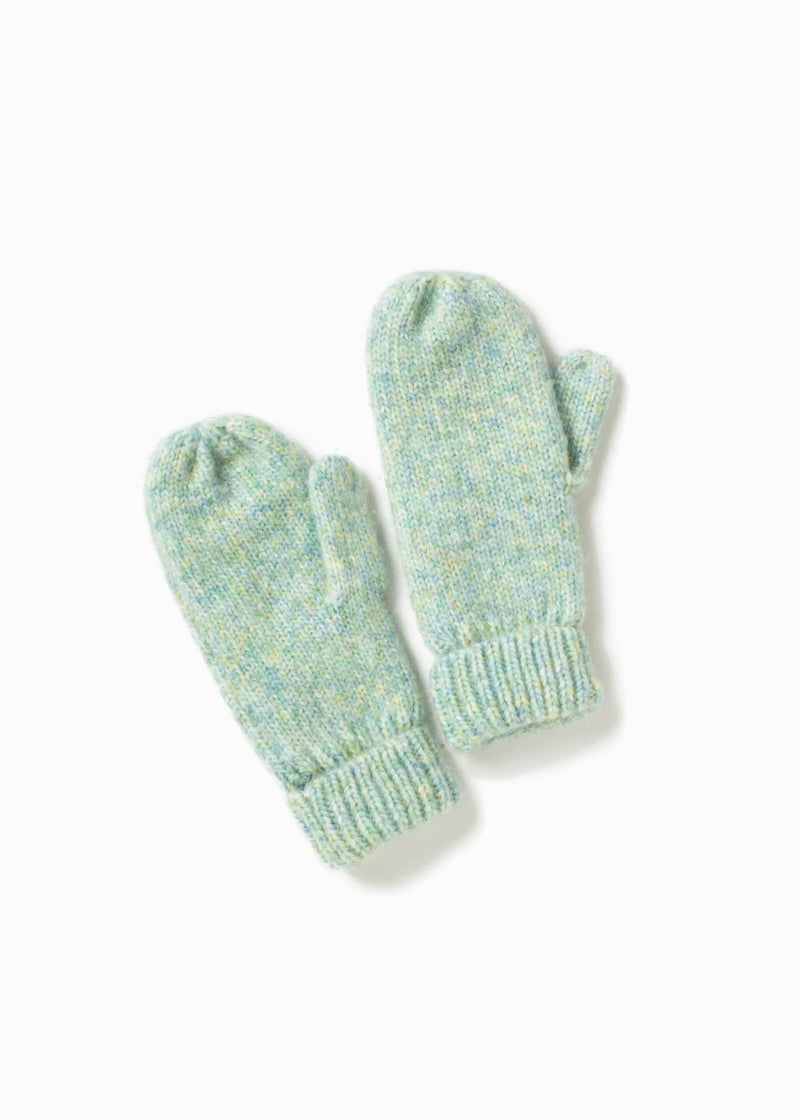 Look By M Cotton Candy Confetti Mittens