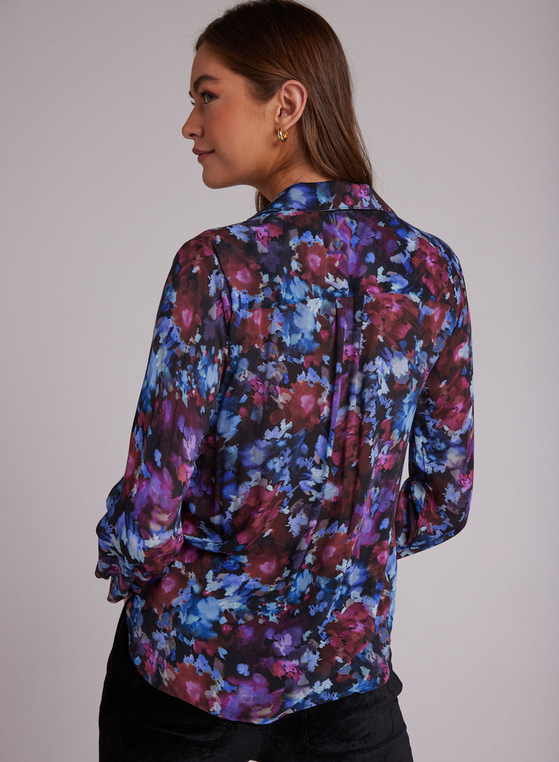 Bella Dahl Floral Print Blouse