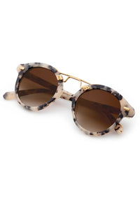 Krewe St. Louis II Matte Oyster 24K Sunglasses