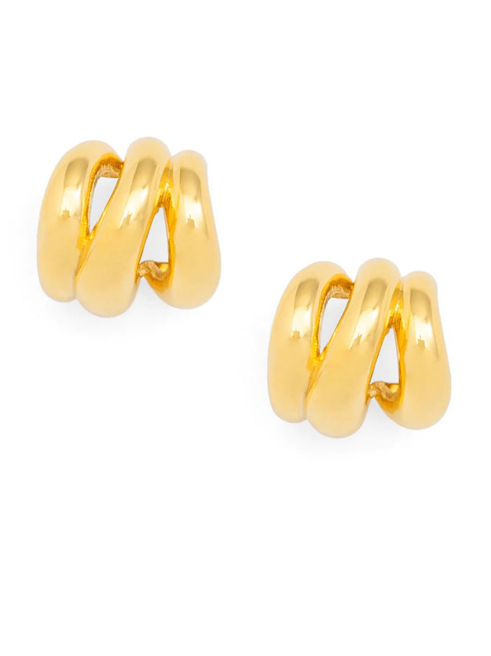 RHO Jewelry Claw Huggie Earring